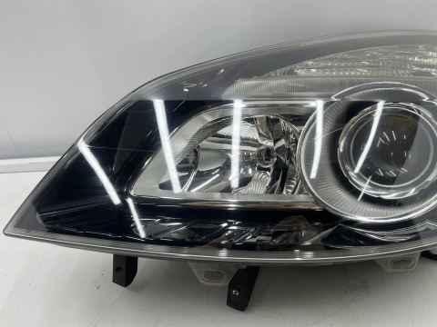 Lampa reflektor Renault Scenic 2 II Lift + Grand 06-09r. lewa przednia EU H7 soczewka lewy przód