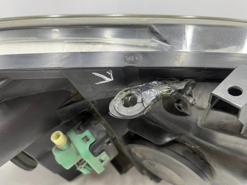 Lampa reflektor Renault Scenic 2 II Lift + Grand 06-09r. lewa przednia EU H7 soczewka lewy przód