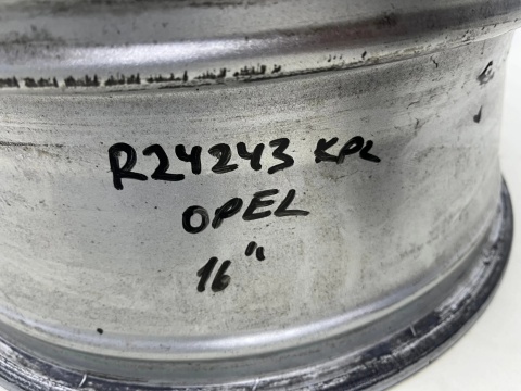 Felga Opel Zafira B Astra G H Vectra C Meriva 6,5jx16 ET37 5x110 felgi aluminiowe r16 cali KOMPLET 13116659