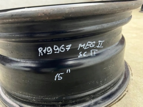 Felga Renault Megane Scenic 2 II 02-09r. 6,5jx15 ET49 4x100 felgi stalowe