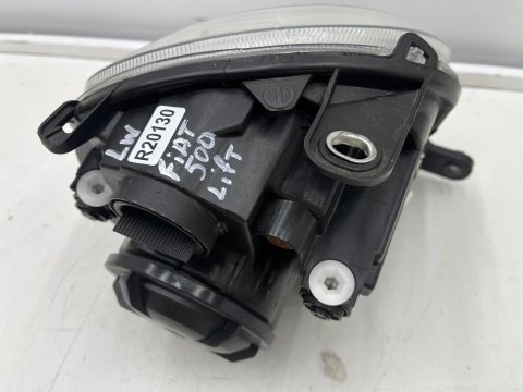 Lampa reflektor Fiat 500 LIFT 15-24r. LEWA przednia soczewka EU 52129443