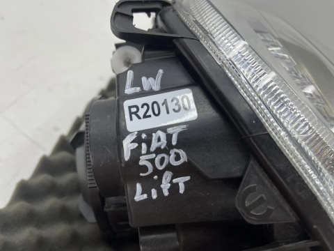 Lampa reflektor Fiat 500 LIFT 15-24r. LEWA przednia soczewka EU 52129443
