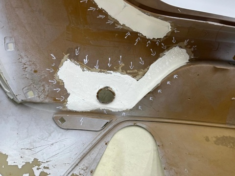 Zderzak tylny Seat Leon 2 II Cupra FR MS Design 05-12r. tył 1PL807421