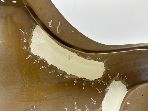 Zderzak tylny Seat Leon 2 II Cupra FR MS Design 05-12r. tył 1PL807421