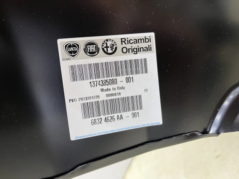 Błotnik Fiat Ducato Jumper Boxer 3 III 14r.- Lift lewy przedni lewy przód nowy oryginalny 1374385080