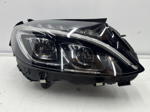 Lampa reflektor Mercedes W205 C-klasa 15-18r. PRAWA przednia Full LED Europa prawy przód a2059069401 oryginalna
