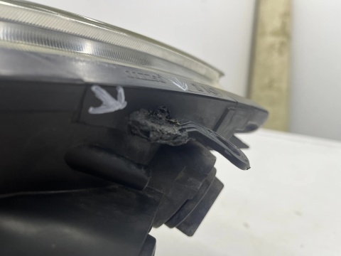 Lampa reflektor Renault Scenic 2 II Lift + Grand 06-09r. prawa przednia EU H7 soczewka prawy przód