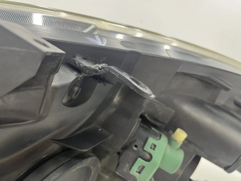 Lampa reflektor Renault Scenic 2 II Lift + Grand 06-09r. prawa przednia EU H7 soczewka prawy przód