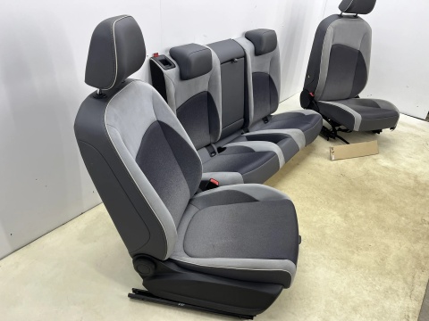 Fotele VW ID.3 id3 19r.-PODGRZEWANE tylna kanapa grzana mały przebieg EUROPA Komplet