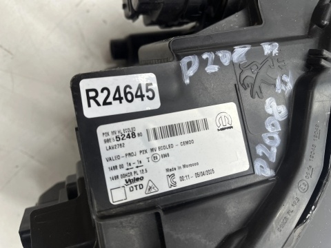 Lampa reflektor Peugeot 208 II 2008 II 19r.- PRAWA przednia LED Europa 9855524880