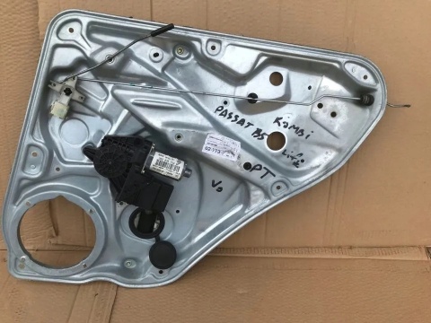 Podnośnik szyb Vw Volkswagen PASSAT B5 LIFT silniczek mechanizm tylny lewy