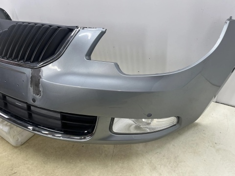 Zderzak przedni Skoda Superb 2 II 08-13r. Przedlift przód 6XPDC 3T0807221