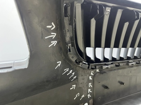 Zderzak przedni Skoda Superb 2 II 08-13r. Przedlift przód 6XPDC 3T0807221