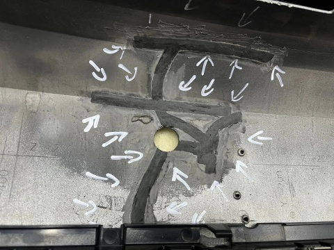 Zderzak przedni VW Passat B8 VIII 14-19r. Przedlift przód 4XPDC 3G0807221
