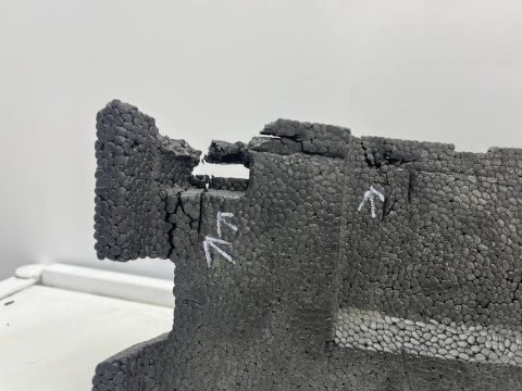 Absorber zderzaka Peugeot 2008 2 II 19r.- przednie wzmocnienie belki 9852664280