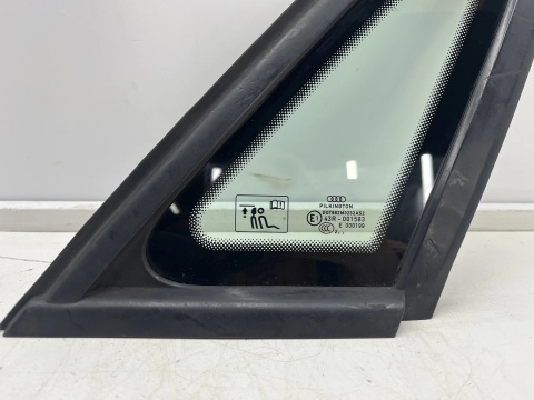 Szyba boczna Audi A1 8X Sportback 10-18r. 5- drzwi trójkąt prawa tylna karoseryjna prawy tył