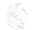 Listwa zderzaka Suzuki Alto 7 VII 09r. przednia dokładka pod tablice rejestracyjną 71721m68k00-5pk