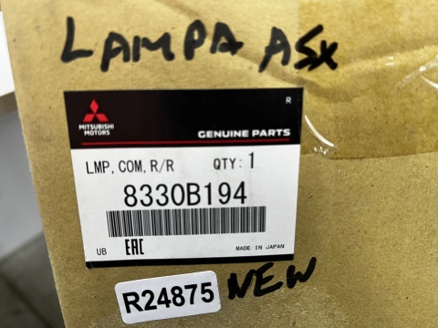Lampa Mitsubishi ASX I Outlander Sport 10-19r. NOWA prawa tylna LED EU Oryginalna w błotnik prawy tył 8330b194