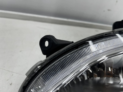 Lampa reflektor Hyundai Santa Fe 3 III 12-15r. lewy przedni halogen LED w zderzak oryginalny DRL 922012w110