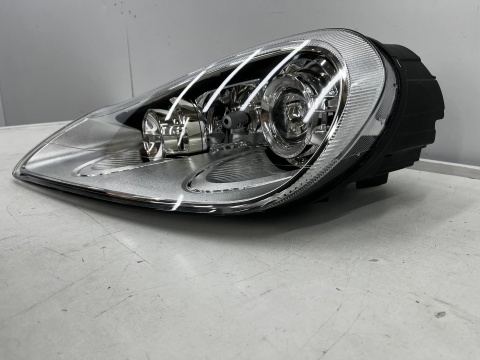 Lampa reflektor Porsche Cayenne 7L 9P Lift 07-10r. lewa przednia XENON EU KSENON oryginalna EUROPA lewy przód 7l5941031k