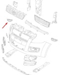 Ślizg Suzuki Splash 08-14r. NOWE prawe przednie mocowanie zderzaka wspornik 71731-51k00