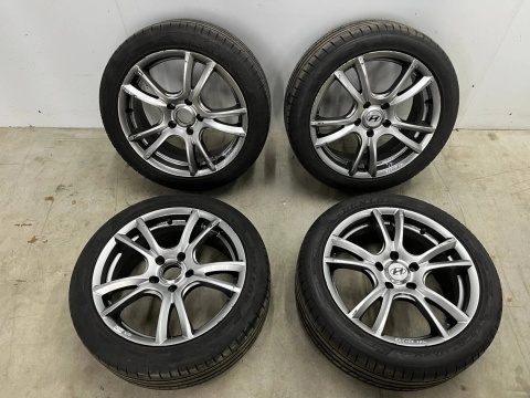 Felga Hyundai Kia 7.5jx17 5x114,3 ET48 felgi aluminiowe r17 cali KOMPLET RCDESIGN rc11757