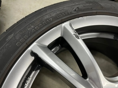 Felga Hyundai Kia 7.5jx17 5x114,3 ET48 felgi aluminiowe r17 cali KOMPLET RCDESIGN rc11757