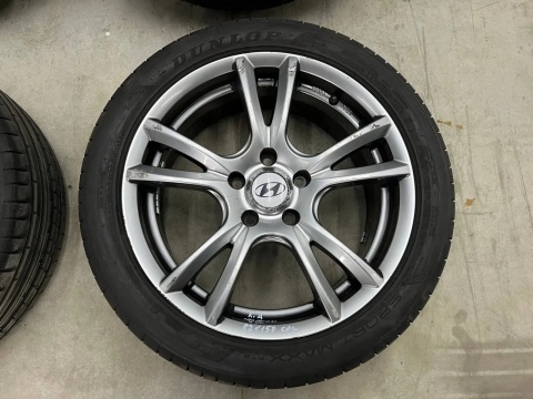 Felga Hyundai Kia 7.5jx17 5x114,3 ET48 felgi aluminiowe r17 cali KOMPLET RCDESIGN rc11757