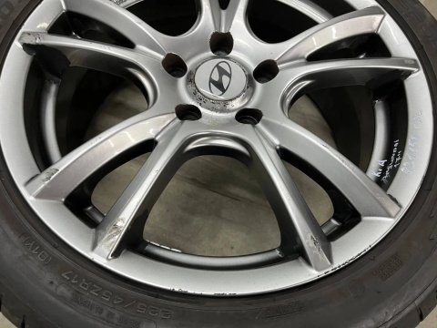 Felga Hyundai Kia 7.5jx17 5x114,3 ET48 felgi aluminiowe r17 cali KOMPLET RCDESIGN rc11757