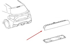 Lampa Toyota Yaris P13 3 III 11-20r. światło stop 81570-0d152
