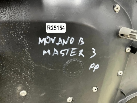 Tapicerka Renault Master 3 III Movano B 10-24r. prawy przedni boczek drzwi pasażera prawy przód