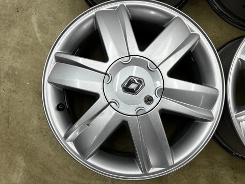 Felgi aluminiowe Renault Scenic 2 II Megane 2 II 02-09r. 6,5jx16 ET49 4x100 felgi r16 cali KOMPLET 8200310797