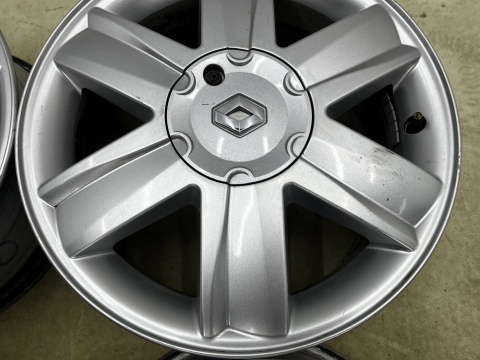 Felgi aluminiowe Renault Scenic 2 II Megane 2 II 02-09r. 6,5jx16 ET49 4x100 felgi r16 cali KOMPLET 8200310797