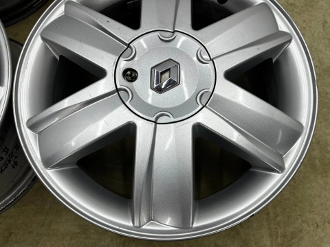 Felgi aluminiowe Renault Scenic 2 II Megane 2 II 02-09r. 6,5jx16 ET49 4x100 felgi r16 cali KOMPLET 8200310797