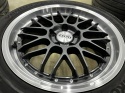 Felgi aluminiowe VW 7,5jx17 ET? 5x112 DOTZ REVVO DARK felgi r17 cali polerowany rant KOMPLET z oponami