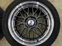 Felgi aluminiowe VW 7,5jx17 ET? 5x112 DOTZ REVVO DARK felgi r17 cali polerowany rant KOMPLET z oponami