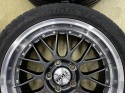 Felgi aluminiowe VW 7,5jx17 ET? 5x112 DOTZ REVVO DARK felgi r17 cali polerowany rant KOMPLET z oponami