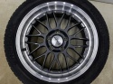 Felgi aluminiowe VW 7,5jx17 ET? 5x112 DOTZ REVVO DARK felgi r17 cali polerowany rant KOMPLET z oponami