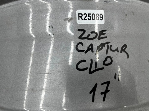 Felga aluminiowa Renault Clio 4 IV Zoe Captur 12-24r. felga r17 cali 7jx17 ET44 4x100 pojedyncza oryginalna 403000803r