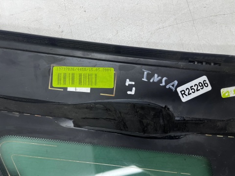 Szyba boczna Opel Insignia A 08-17r. kombi prawy tylny trójkąt karoseryjna 13237826