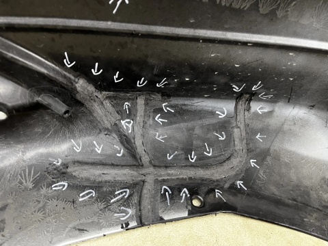 Zderzak przedni Mitsubishi Eclipse Cross 21r.- Lift przód 6400K954ZZ spryski PDC