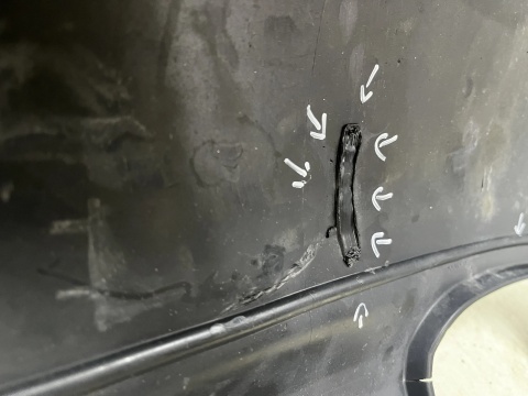 Zderzak tylny BMW F11 Kombi 10-17r. tył 4XPDC 7207115