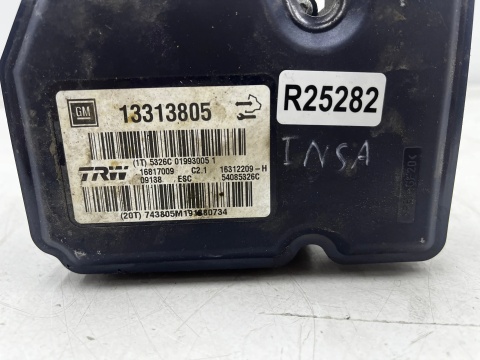 Pompa ABS Opel Insignia A 08-17r. sterownik 13313805