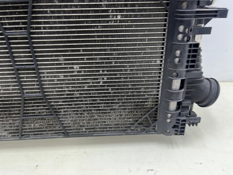 Hłodnica wody Opel Insignia A 08-17r. 2.0 CDTi intercooler chłodnica klimatyzacji wiatrak KOMPLET 13241751 13223018
