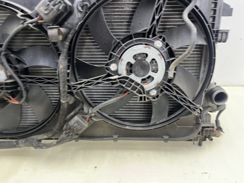 Hłodnica wody Opel Insignia A 08-17r. 2.0 CDTi intercooler chłodnica klimatyzacji wiatrak KOMPLET 13241751 13223018