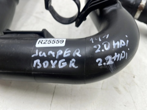 Rura Citroen Jumper Ducato Boxer 14r.- Movano C Proace Max 22r.- 2.0 HDi 2.2 HDi przewód intercoolera dolotowy wąż powietrza