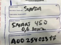 Sonda lambda smart fortwo 450 452 0,6 0,7 benzyna 025402317