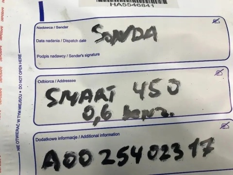 Sonda lambda smart fortwo 450 452 0,6 0,7 benzyna 025402317