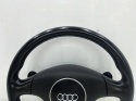 Kierownica Audi A3 8P 04-13r. skórzana trójramienna łopatki z poduszką Airbag EUROPA 8p0419091p