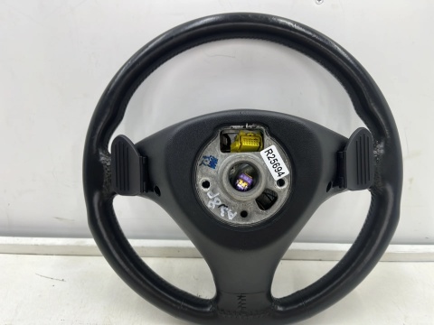 Kierownica Audi A3 8P 04-13r. skórzana trójramienna łopatki z poduszką Airbag EUROPA 8p0419091p